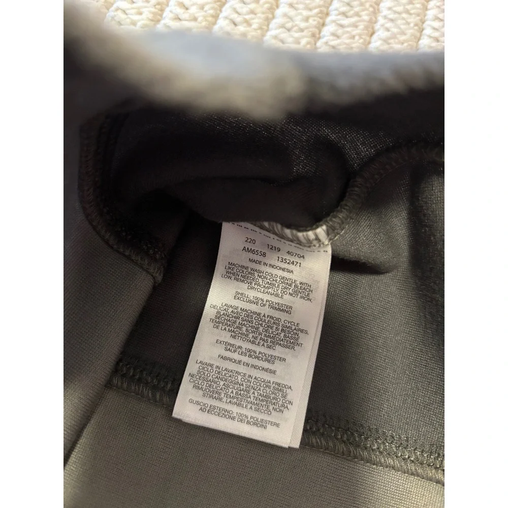 Columbia 2 Tone Gray Long Sleeve 1/4 Zip Fleece‎ Pullover Sweatshirt Mens Size M